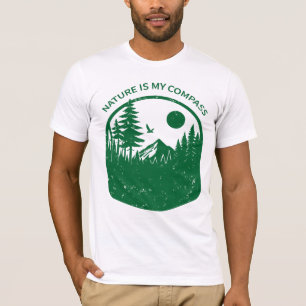 Camiseta A Natureza É O Meu Compass