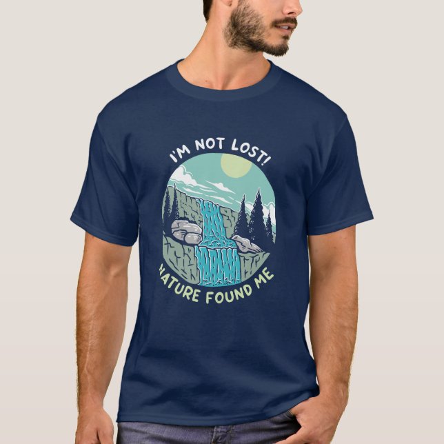 Camiseta A Natureza Encontrou-Me (Frente)