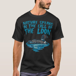 Camiseta A Natureza Fala Na Chamada Do Leão -