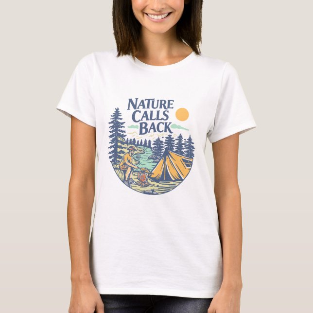 Camiseta A Natureza Responde (Frente)