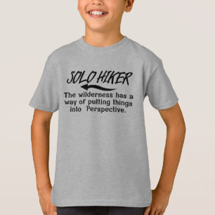 Camiseta A natureza selvagem coloca as coisas em perspectiv