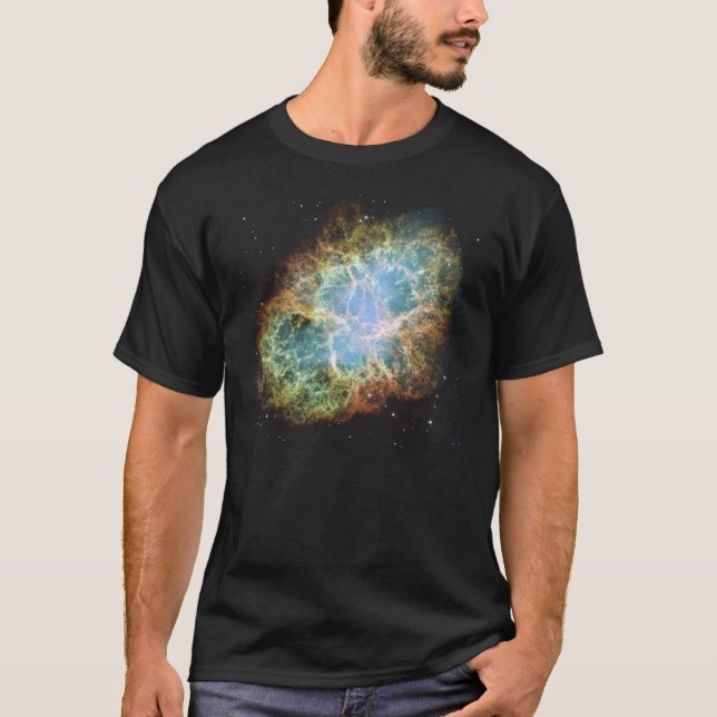 Camiseta A nebulosa de caranguejo, em uma t-camisa (Frente)