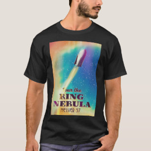 Camiseta A Nebulosa do Anel (Messier 57) Poster de viagem e