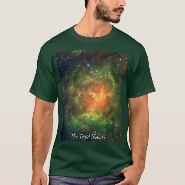 Camiseta A nebulosa Trifid (Frente)
