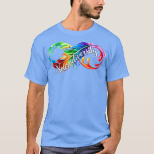Camiseta A Neurodiversidade é um belo Autismo Infinito, Awa