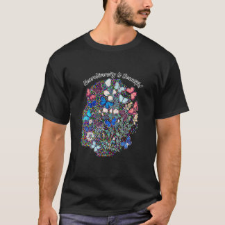 Camiseta A neurodiversidade é um belo professor de SPED Aut