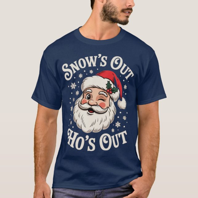 Camiseta A neve está fora (Frente)