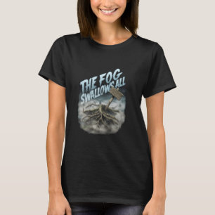 Camiseta A Névoa Engole Tudo na Assustadora Floresta Nebulo