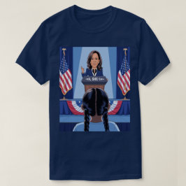 CAMISETA A NIECE DE KAMALA HARRIS - SIM, ELA PODE FAZER T-S