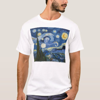 Camiseta A noite estrelado de Vincent van Gogh