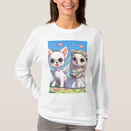 Camiseta A Noiva Adorável e os Cuppies do Groom
