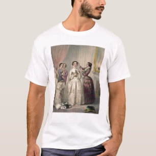 Camiseta A noiva, gravada por J. Battannier, 1852-53