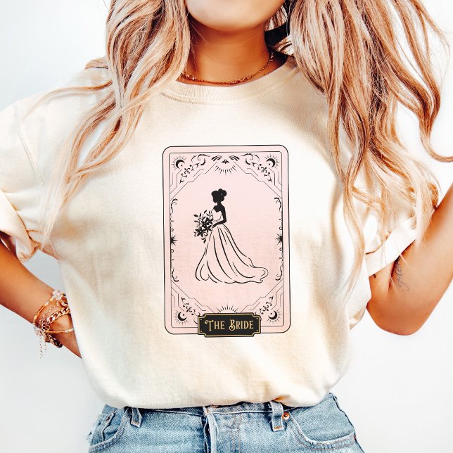 Camiseta A Noiva Tarot Sorte Festa de Solteira (Criador carregado)