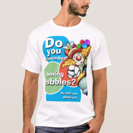 Camiseta A Novidade dos Homens, VOCÊ SE LEMBRA DE TER BOLHA