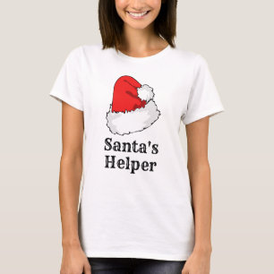 Camiseta A Novidade dos PAPAIS NOEIS de Natal das mulheres