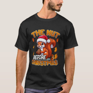 Camiseta A Nut dá Natal Engraçado Quilo Santa Hat L
