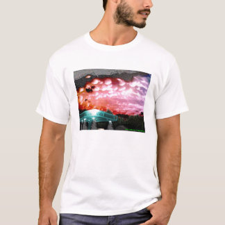 Camiseta A nuvem da bolha Remix a coleção do ruído branco