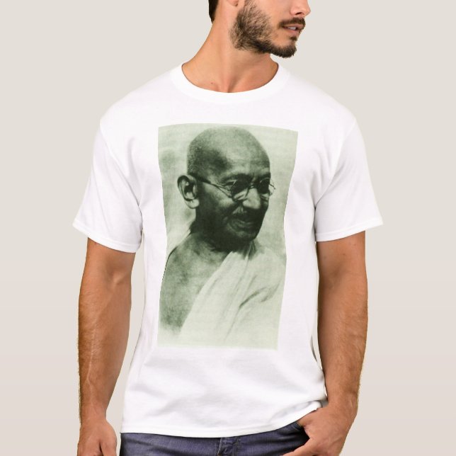 Camiseta A objeção de Gandhi (Frente)