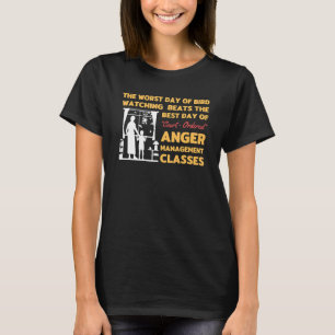 Camiseta A Observar Pássaro É A Minha Terapia, A Observar P
