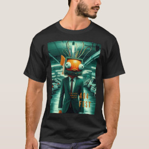 Camiseta â€œ404: Peixe Fora do Buffer (Lagpool v10.0 Foi Ge