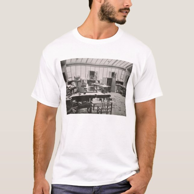 Camiseta A oficina do carpinteiro, das oficinas do th (Frente)
