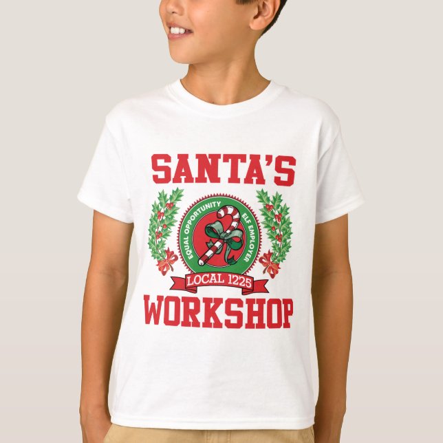 Camiseta A oficina do papai noel (Frente)