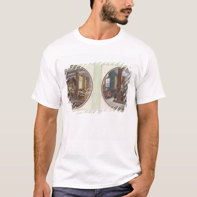 Camiseta A oficina dos Gobelins, 1840 (Frente)