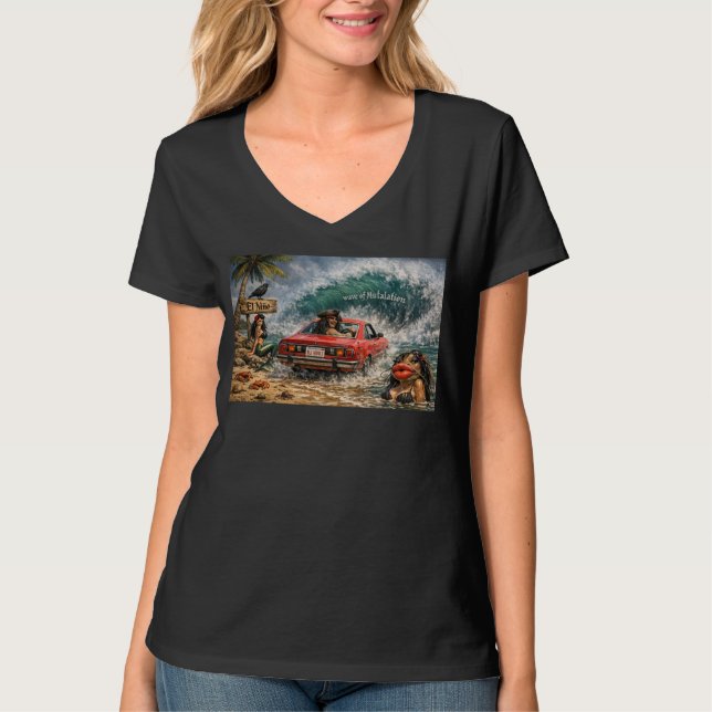 Camiseta "A Onda" (Frente)