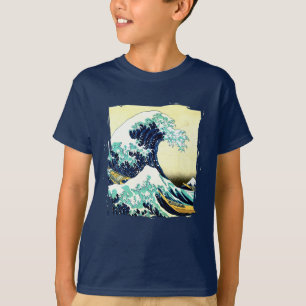Camiseta A onda do Excelente de Kanagawa (神 奈 川 沖