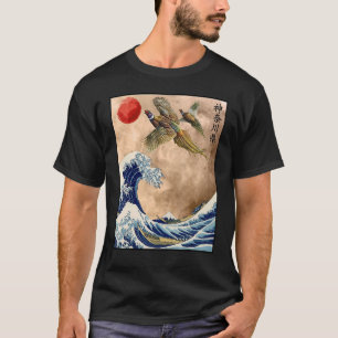 Camiseta A onda do Excelente de Kanagawa japonesa Hunt.