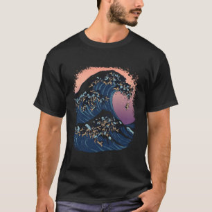 Camiseta A Onda Excelente De Pugs Por Huebucket