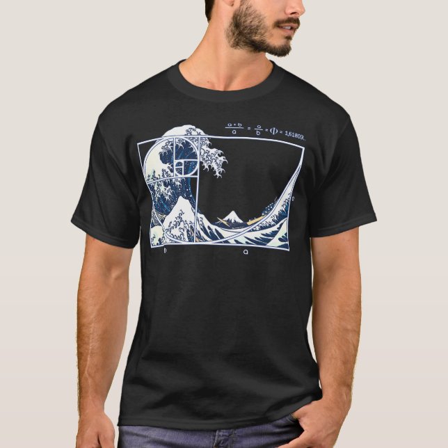 Camiseta A Onda Fibonacci Excelente (Frente)