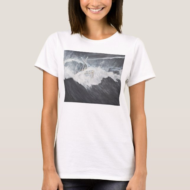 Camiseta A onda gigantesca (Frente)