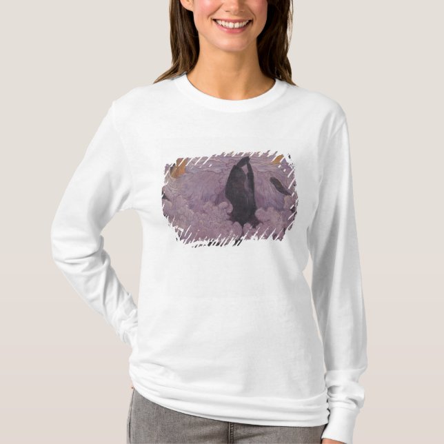 Camiseta A onda violeta, c.1895-6 (Frente)
