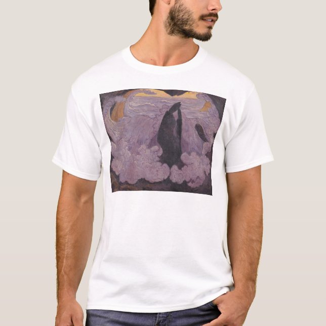 Camiseta A onda violeta, c.1895-6 (Frente)