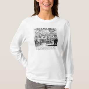 Camiseta A ópera Burlesqued, 1728 do mendigo