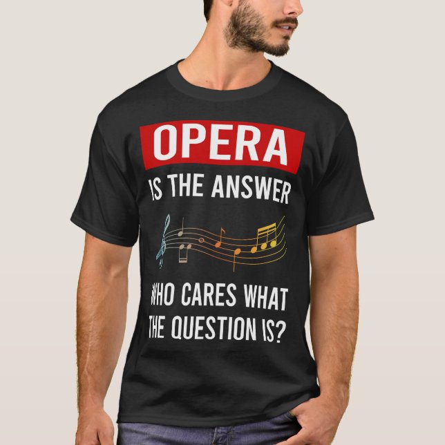 Camiseta A Ópera Resposta (Frente)