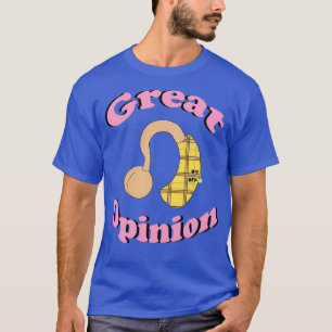 Camiseta A opinião do excelente vergonha Ix27m não ouvir