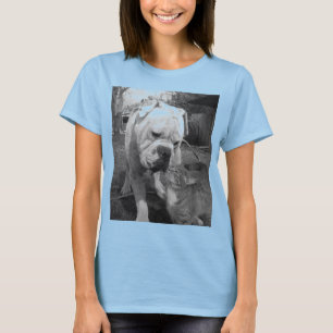 Camiseta A oração de cão disperso
