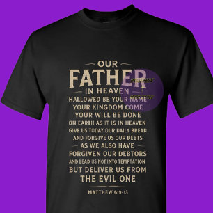 Camiseta A Oração do Senhor - Cristão