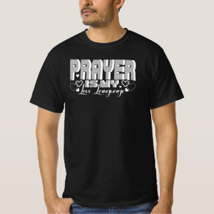 Camiseta A Oração É Minha Linguagem do Amor