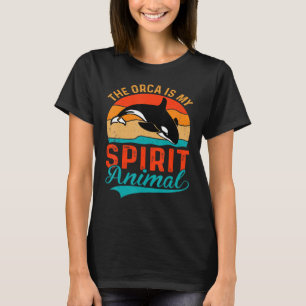 Camiseta A Orca É A Minha Orca Animal Espirituosa