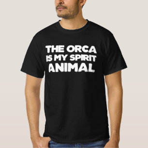 Camiseta A Orca é o Meu Animal Espiritual