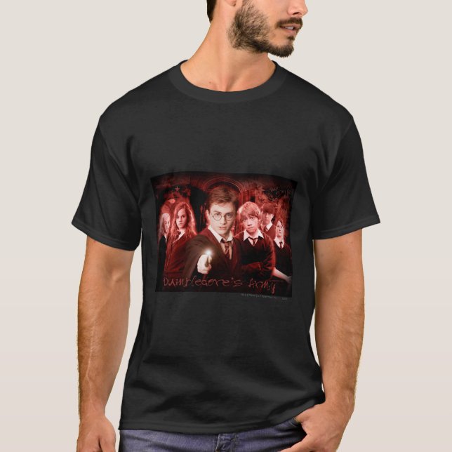 Camiseta A ORDEM DA FÊNIX™ EXÉRCITO DE DUMBLEDORE™ Vermelho (Frente)