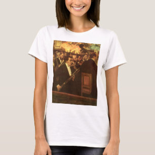 Camiseta A Orquestra de Ópera de Edgar Degas, Arte de Vint