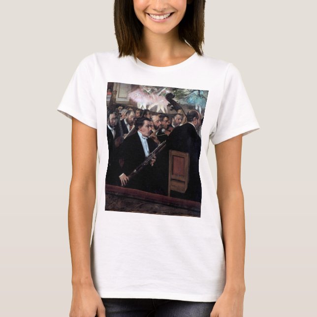 Camiseta A Orquestra na Ópera, Edgar Degas (Frente)