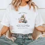 Camiseta A Ortografia | Halloween Bachelorette<br><div class="desc">As camisas de solteira perfeitas para toda a sua festa noiva! A maneira perfeita para a sua tripulação chamar toda a atenção para onde quer que tu e as vossas raparigas vão! Apresentando ilustrações de cores da água modernas modernas modernas e modernas. Para muitas noivas, o Dia das Bruxas não...</div>