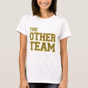 Camiseta A outra equipe (ouro)