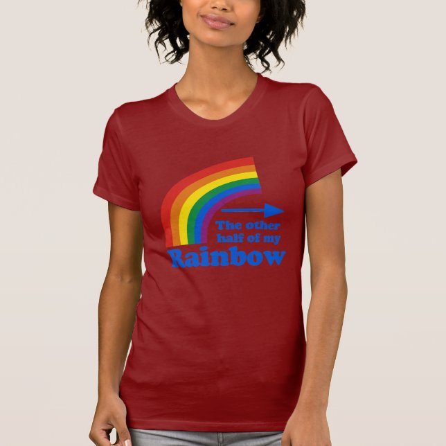Camiseta A OUTRA METADE DA MINHA CAIXA (esquerda) (Frente)