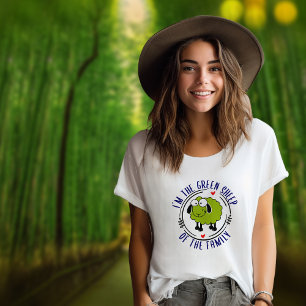 Camiseta A ovelha verde da família, vegetariana